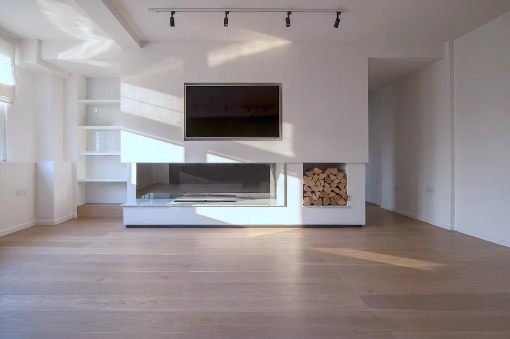 Bespoke living room interior design photography in Marylebone by Vanity Pix
