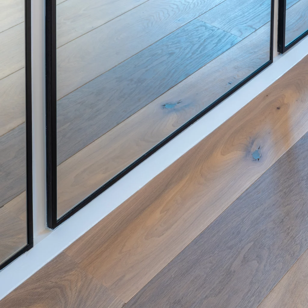 Close up architectural detail photography flooring highlighting premium apartment materials