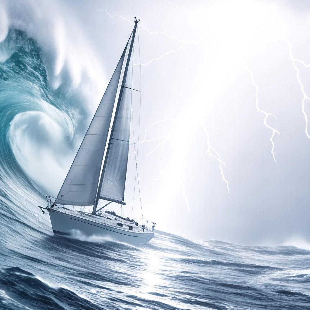 Boat At Sea